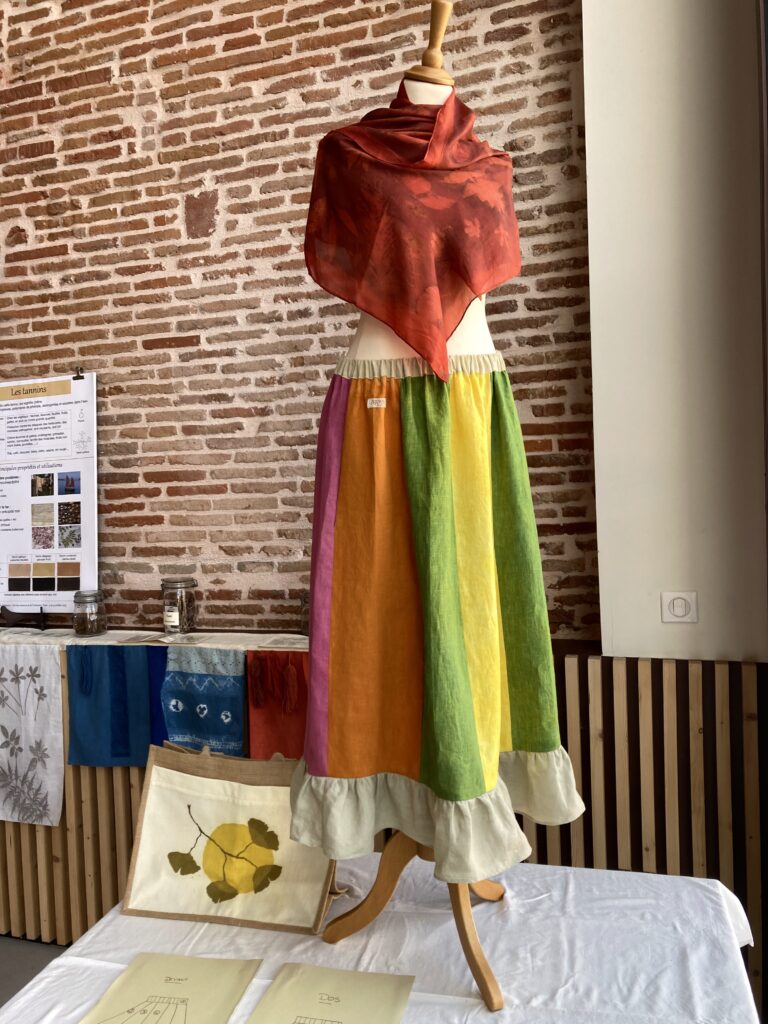 jupe multicolore expo